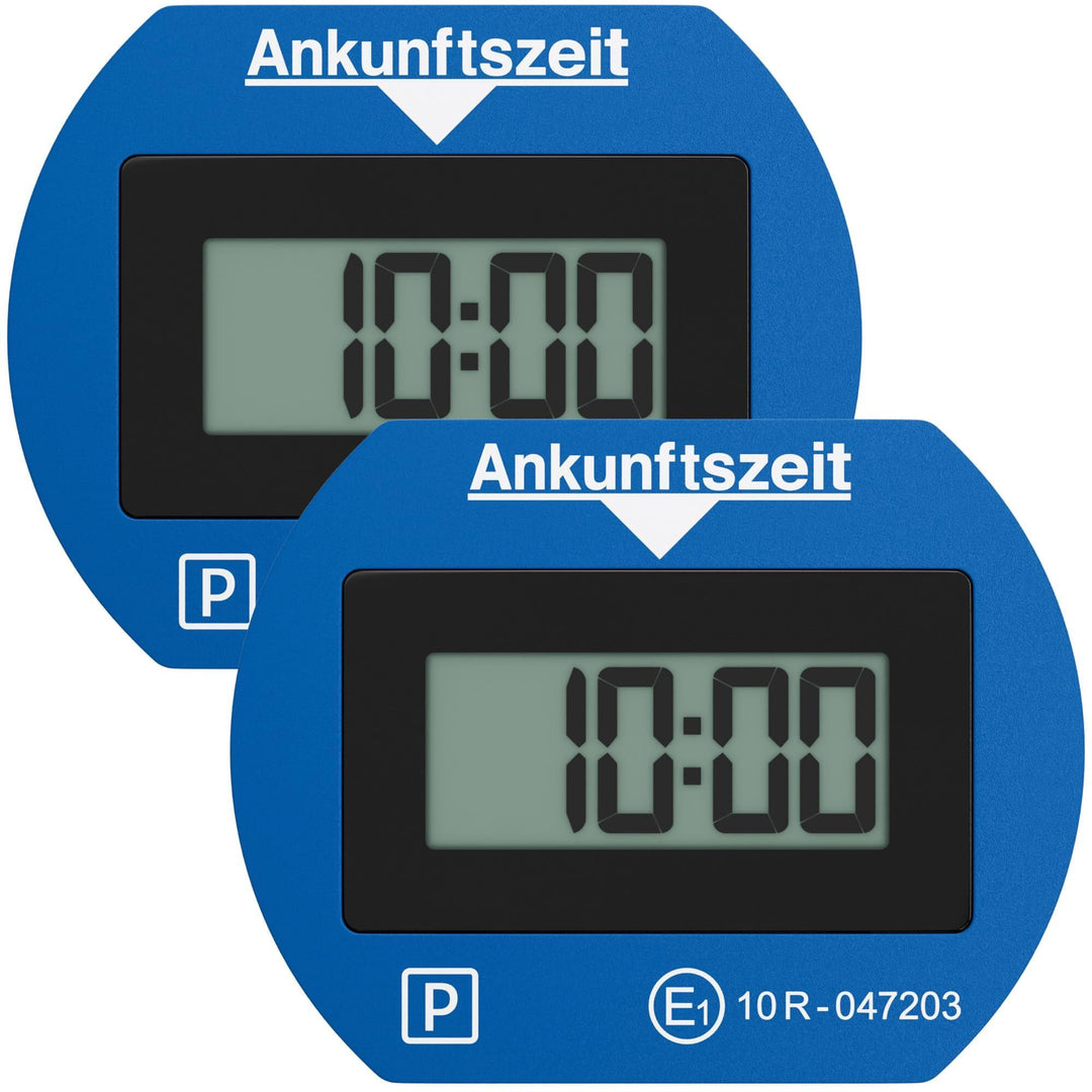 Needit 2X elektronische Parkscheibe Park Lite I automatische Parkscheibe elektrisch mit Zulassung vo