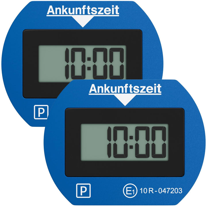Needit 2X elektronische Parkscheibe Park Lite I automatische Parkscheibe elektrisch mit Zulassung vo