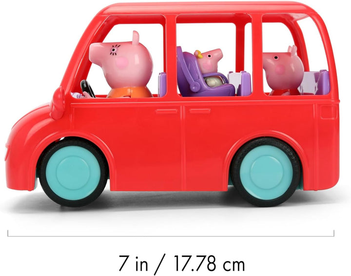 Jada Toys Peppa Pig RC Familienauto (17,5 cm) - ferngesteuertes Spielzeug-Auto für Kinder ab 3 Jahre