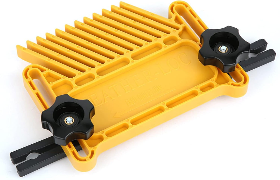 2Pcs 6,5 Zoll/3,5 Zoll Holzbearbeitung Federbrett Set Gelbe Federbretter für Tischkreissäge Bandsäge