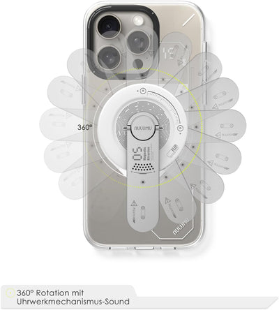 Aulumu G05 [4-in-1 MagZero] Magnetischer Telefonständer [2023 Einzigartiges Design], Abnehmbarer 360