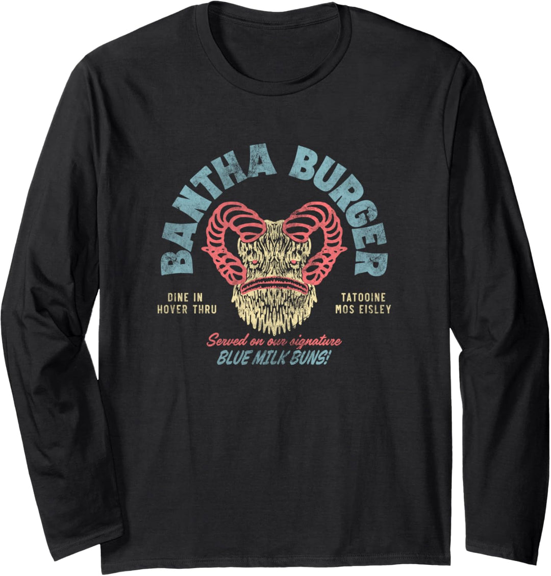 Star Wars Bantha Burger Full Color Langarmshirt