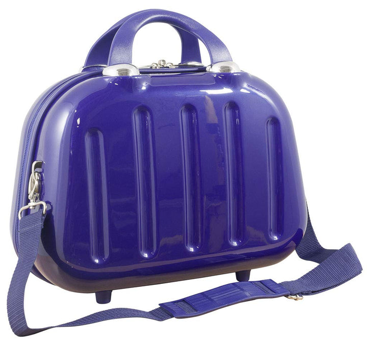 Trendyshop365 Hartschale Beautycase für Damen Schminkkoffer Kosmetikkoffer (blau), Blau