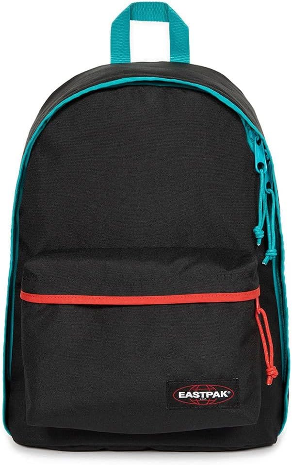 EASTPAK Unisex Out Of Office Sac à dos (1er Pack) Kontrast Aqua Red, Kontrast Aqua Red