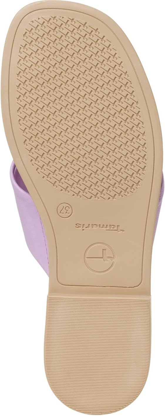 Tamaris Damen 1-1-27112-20 Flacher Slipper 37 EU Fliederfarben, 37 EU Fliederfarben