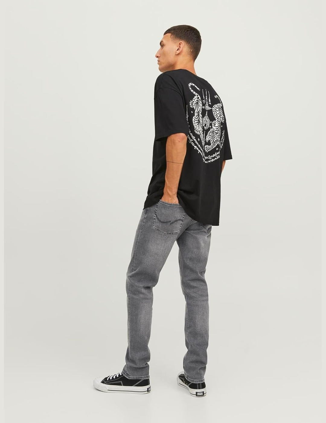JACK &amp; JONES Herren Jeans 33W / 32L Black Denim 1, 33W / 32L Black Denim 1
