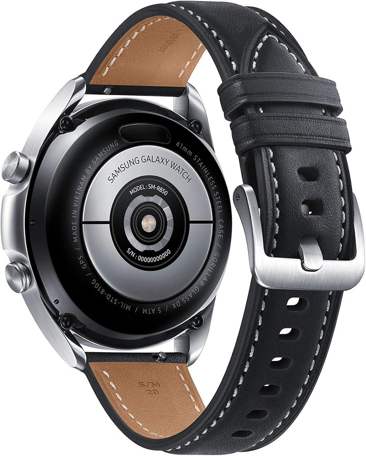 Samsung Smartwatch, Fitness Tracker , mystic silver, 41mm, SM-R850NZSAEUB [Spanish Version]
