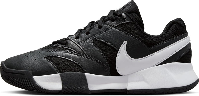 Nike Damen W Court Lite 4 Tennisschuhe 38.5 EU Black White Anthracite, 38.5 EU Black White Anthracit