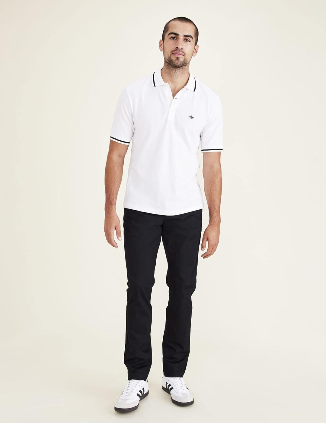 Dockers Herren Original Polo T-Shirt S Lucent White, S Lucent White