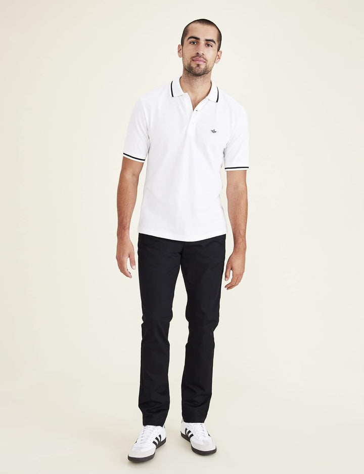 Dockers Herren Original Polo T-Shirt S Lucent White, S Lucent White