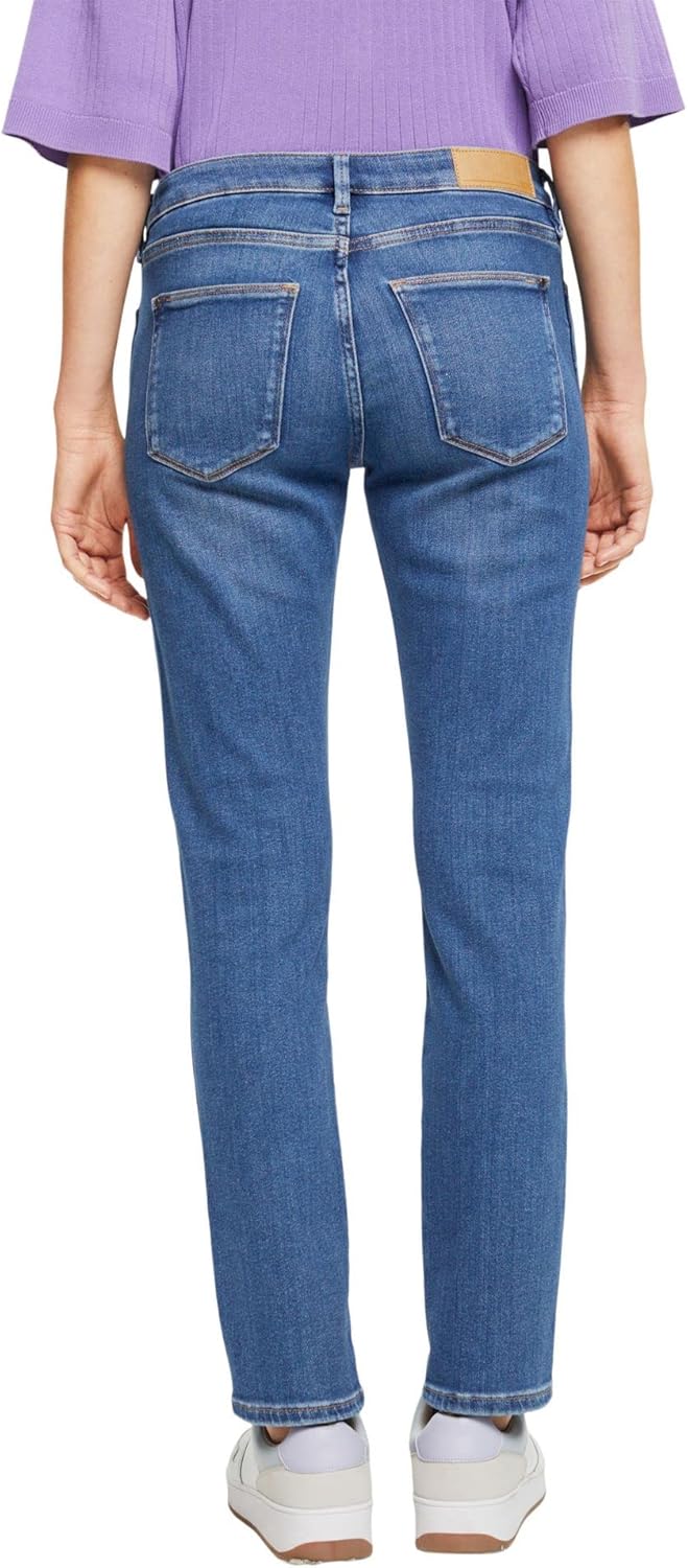 ESPRIT Damen Jeans 25W / 32L 901/Blue Dark Wash, 25W / 32L 901/Blue Dark Wash
