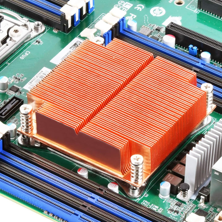 SilverStone SST-XE01-2011 - Xenon CPU Kühler passiv, Kupferlamellen und Kupferbasis, 26mm Höhe, Inte