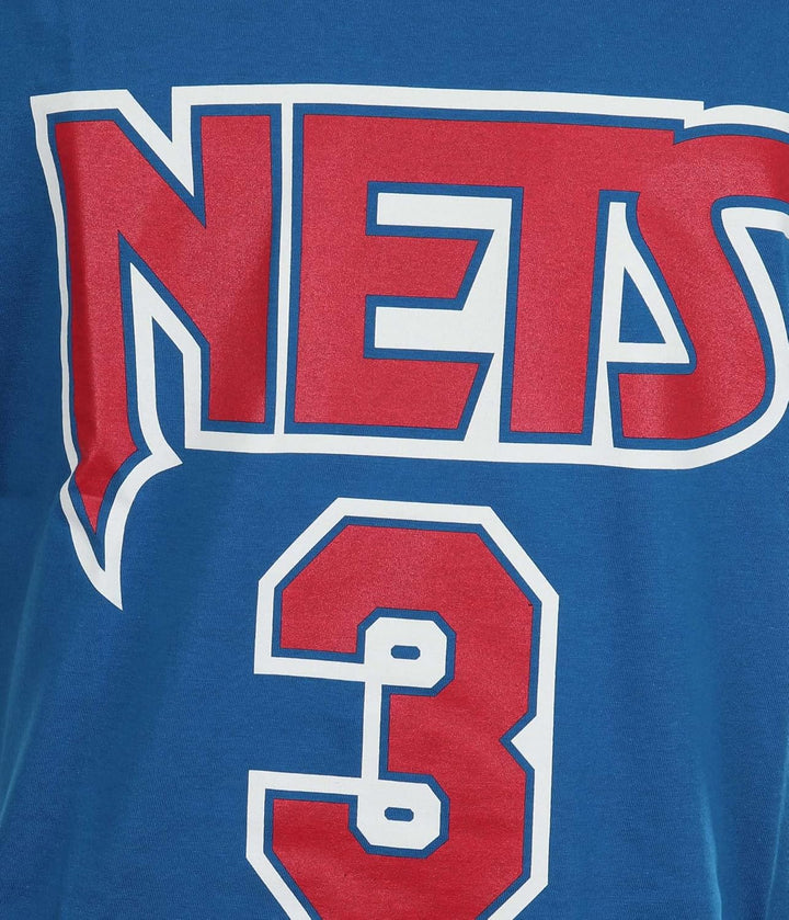 Mitchell & Ness Name & Number T-Shirt (NBA | HWC | NFL) Drazen Petrovic - Royal S, Drazen Petrovic -