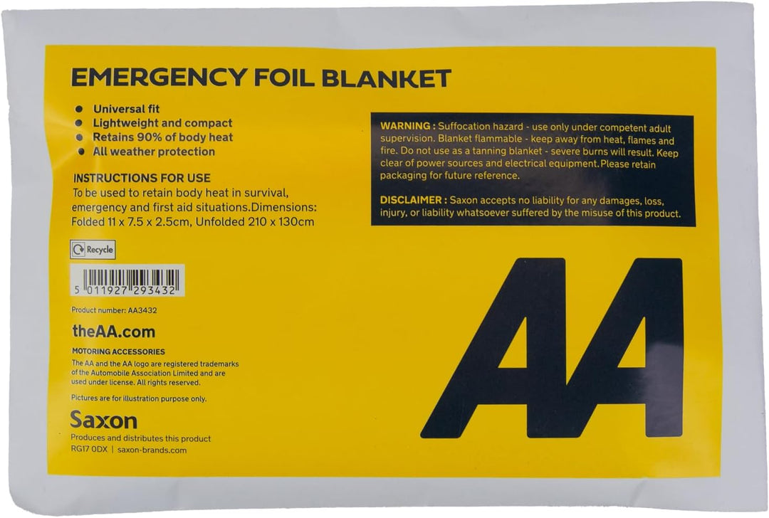 AA Winterset fürs Auto mit klappbarer Schneeschaufel AA Winter Car Kit with Folding Snow Shovel, AA
