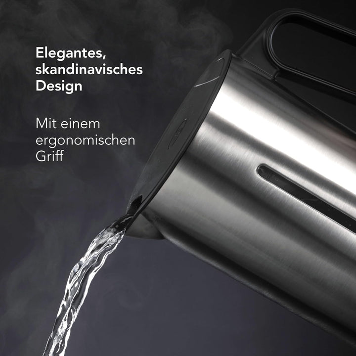 Wilfa Svart Format Wasserkocher / 1,25 Liter / 2.200 Watt/manuelle Temperaturregelung 40 bis 100 Gra