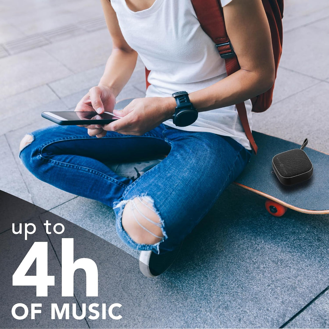 Music Sound - MINI - Bluetooth-Lautsprecher - 3-Watt-Leistung - 4 Stunden Spielzeit - Kompakt und tr