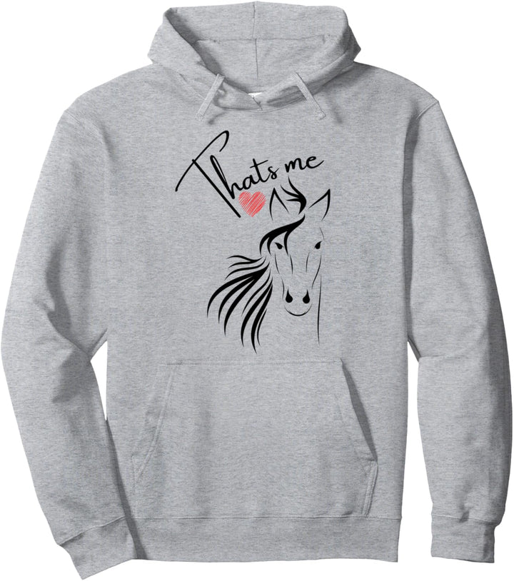 Thats me - Pferd mit Herz, Pferdeliebe Mädchen reiten Pferde Pullover Hoodie