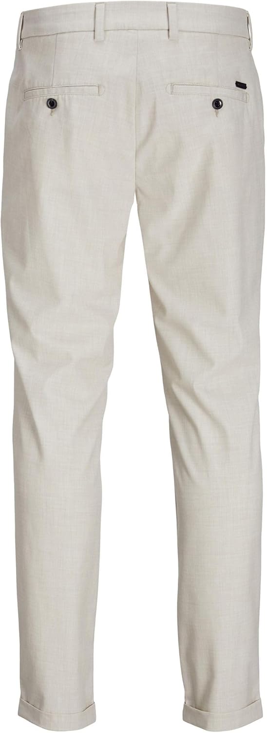 JACK & JONES Herren Jpstmarco Jjconnor Noos Chinohose 28W / 30L Moonbeam, 28W / 30L Moonbeam
