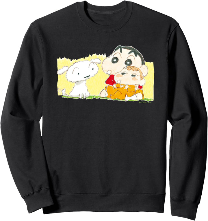 Crayon Shin-chan, Shin-chan holding Himawari Sweatshirt