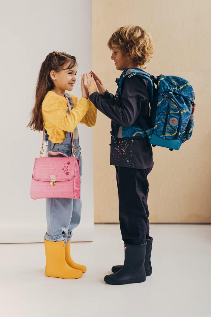 Belmil Premium Petite Kindergarten Schultertaschen Umhängetasche für Mädchen (305-51/P) Candy, Candy