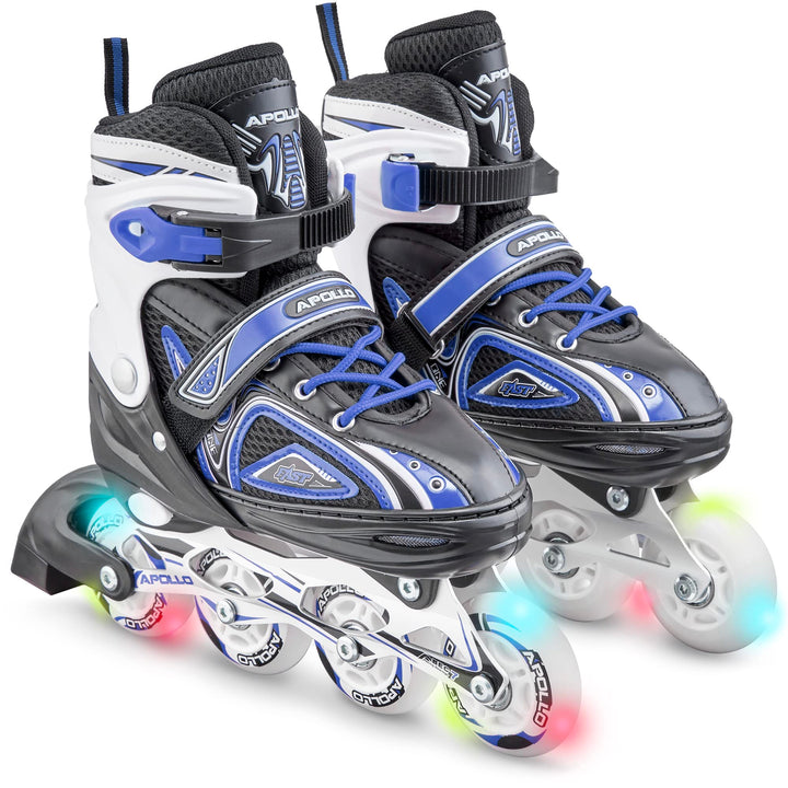 Apollo Super Blades, grössenverstellbare Inline Skates für Damen und Kinder, Inliner für Erwachsene,