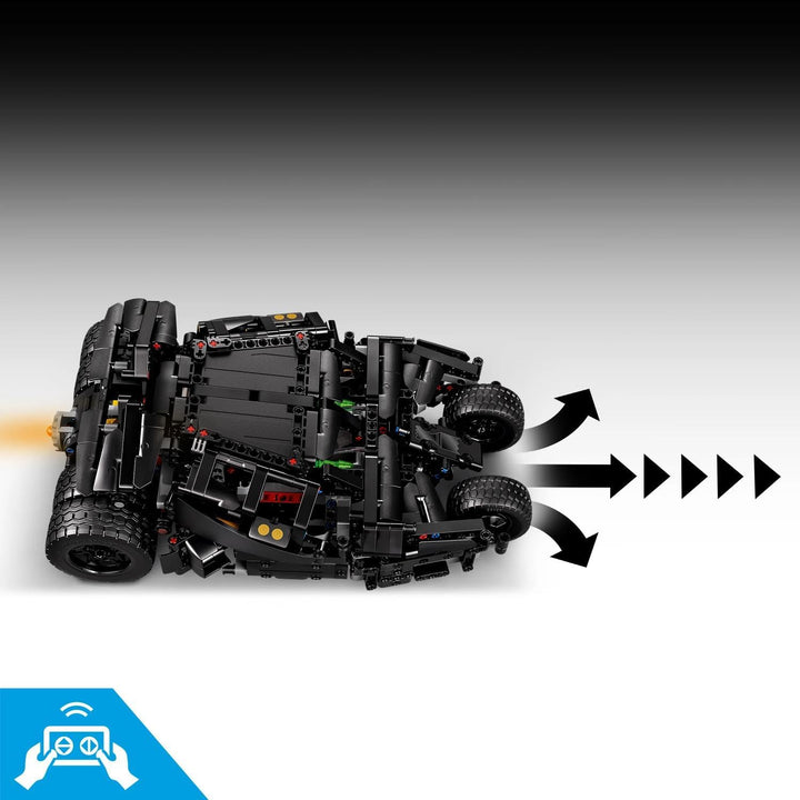 LEGO Technic Batmobile Tumbler - ferngesteuertes Spielzeugauto - Batman Fanartikel - Modell mit Lenk