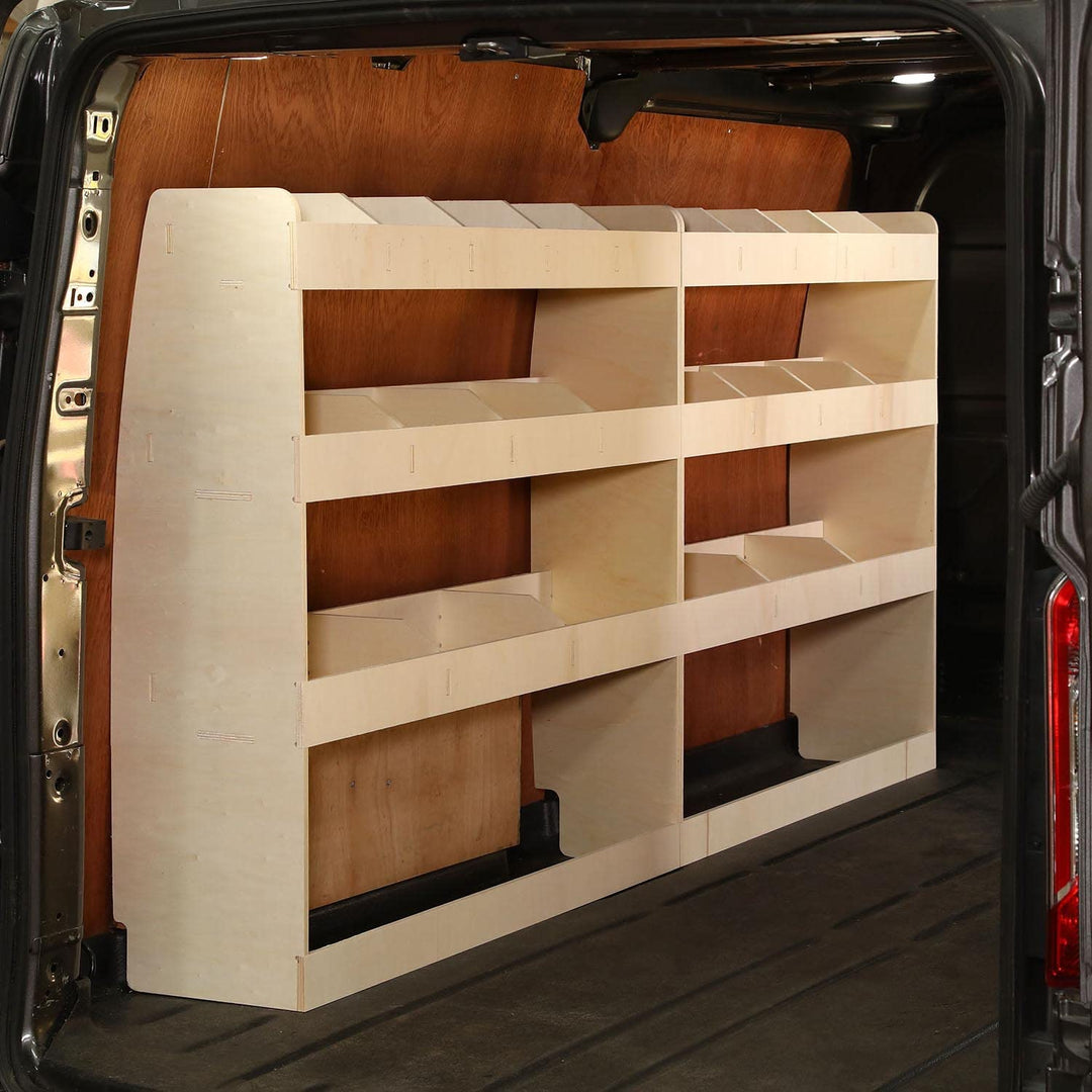 Vanify - Kompatibel mit Volkswagen Transporter T5 T6 L2 2003+ Fahrzeugeinrichtung Fahrzeugregale, ko