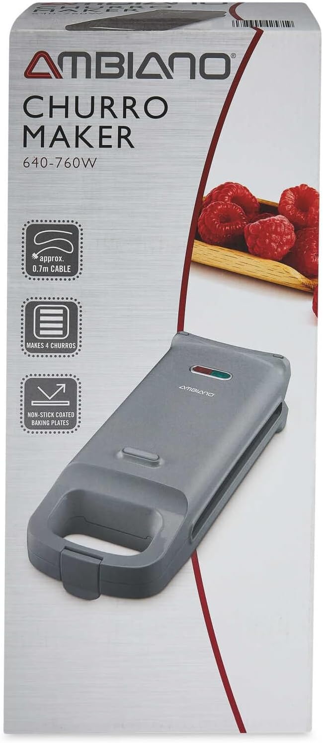 Churros-Maker - Churro-Maschine ölfreies Backen, automatische Temperaturkontrolle, 200 °C, 640-760 W