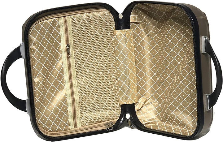 CELIMS Koffer für Kabinen/mittel/gross, mit oder ohne Vanity, französische Marke (Champagne – 5859,