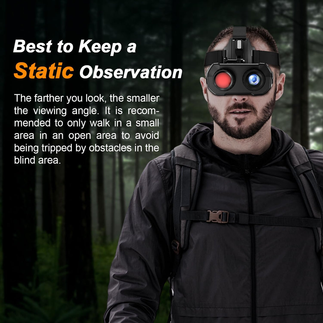 Nachtsichtgerät, Nachtsichtbrille Kompatibel mit Fast Mich Helm, 8-facher Digitaler Zoom, 7-Gang Inf