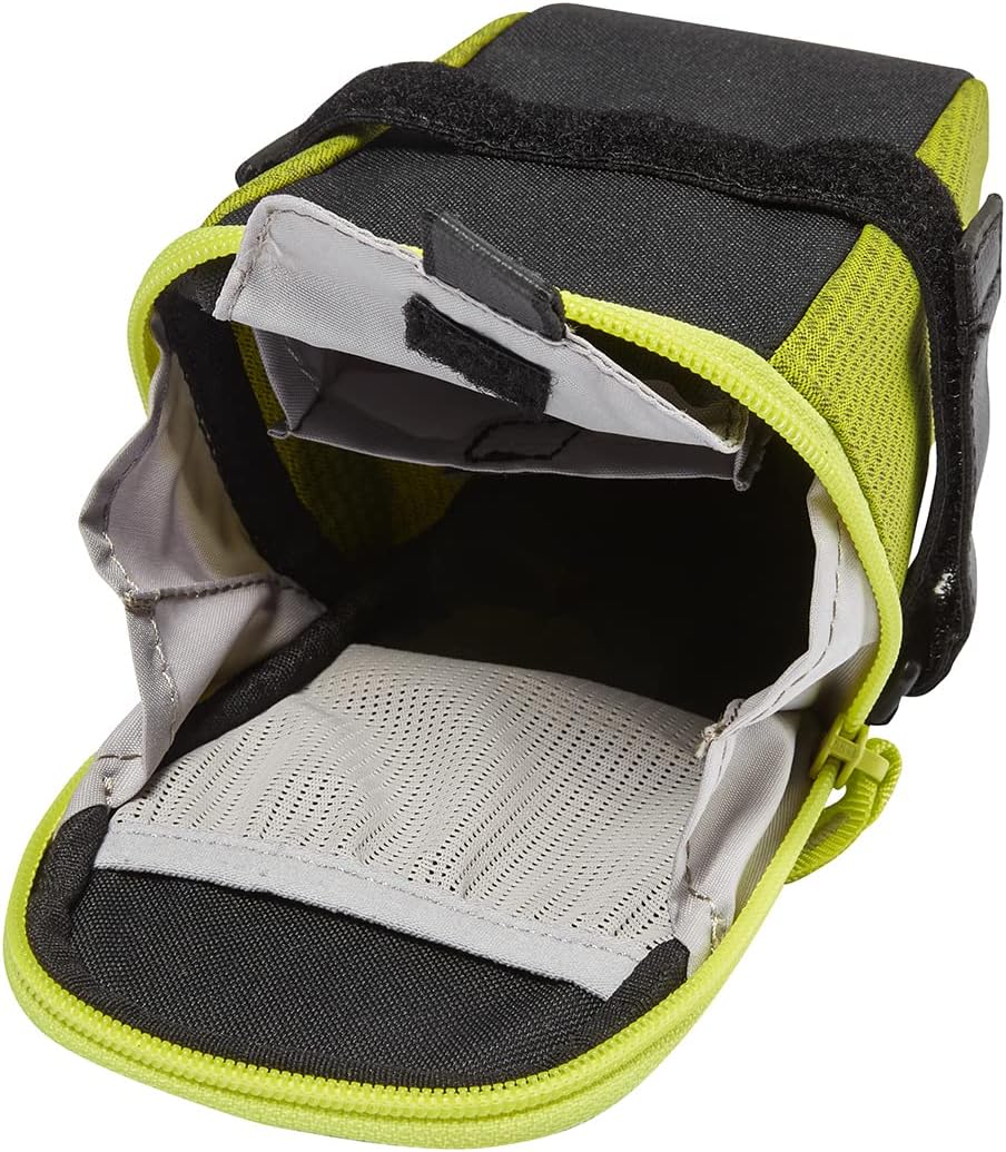 VAUDE Race Light XL Luminum - Satteltasche Fahrrad - mit Klettbefestigung - reflektierend Bright Gre
