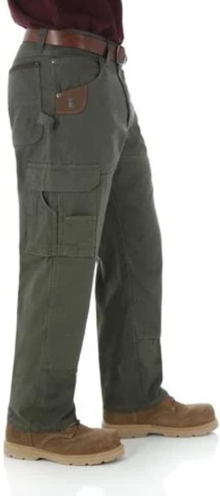 Wrangler Herren Wrangler Riggs Arbeitskleidung Rangerhose Rangerhose 30W / 30L Loden, 30W / 30L Lode