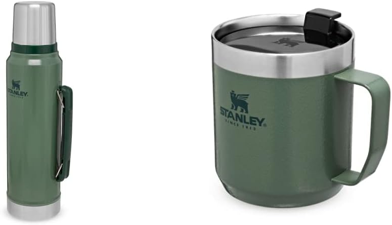 Stanley Classic Legendary Thermosflasche 1L - Thermos Hält 24 Stunden Heiss oder Kalt - Edelstahl Th