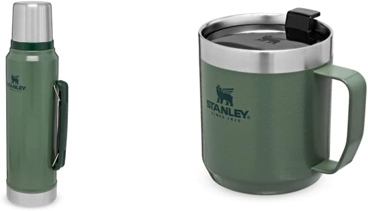 Stanley Classic Legendary Thermosflasche 1L - Thermos Hält 24 Stunden Heiss oder Kalt - Edelstahl Th