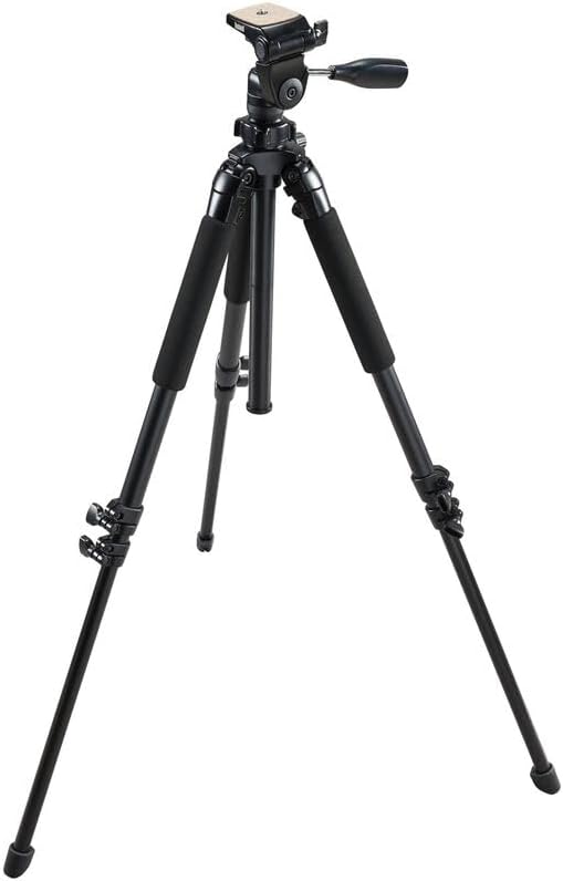 Bushnell Stativ Dreibein  - 2,4 KG,  bis 155cm, Kamerastativ, Fernglasstativ, 784030 60", 60"