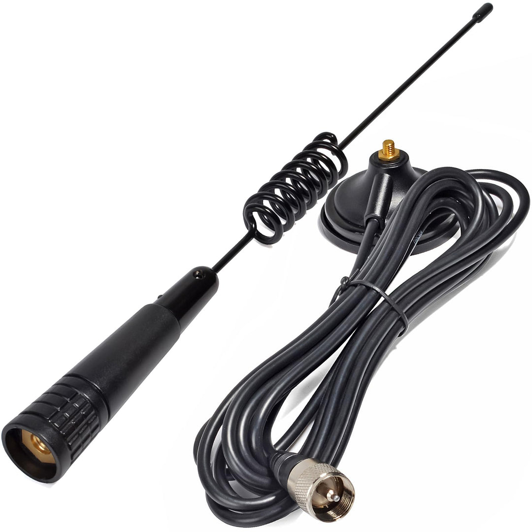 HYS 27 MHz Magnetische Halterung Antenne CB Antenne kompatibel mit Cobra Midland Uniden Maxon Portab