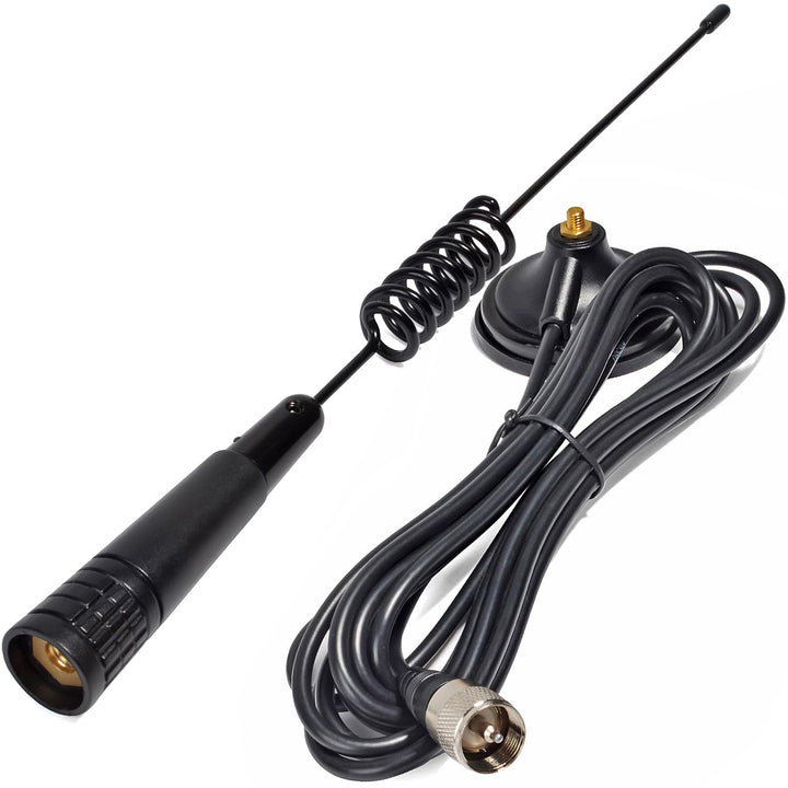 HYS 27 MHz Magnetische Halterung Antenne CB Antenne kompatibel mit Cobra Midland Uniden Maxon Portab