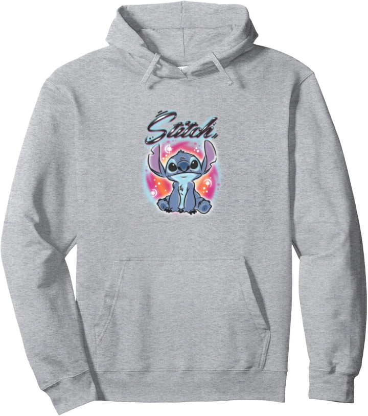 Disney Lilo & Stitch Airbrushed Stitch Pullover Hoodie