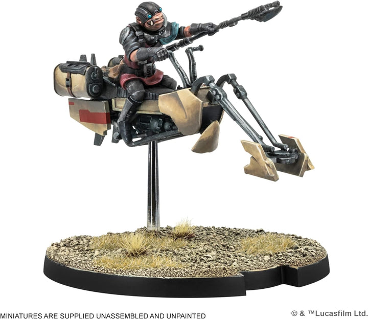 Atomic Mass Games Swoop Bike Riders: Star Wars Legion Miniatur-Spiel, ab 14 Jahren, 90 Minuten Spiel
