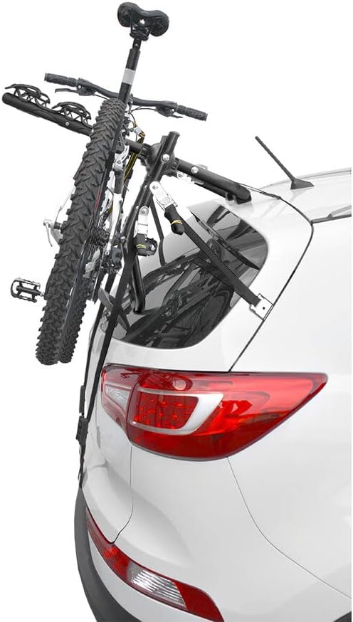 BBROS Heck-Fahrradträger | 3 Fahrräder | 45 kg | 6 Verriegelungen | Anti-Entriegelungssystem | Unive
