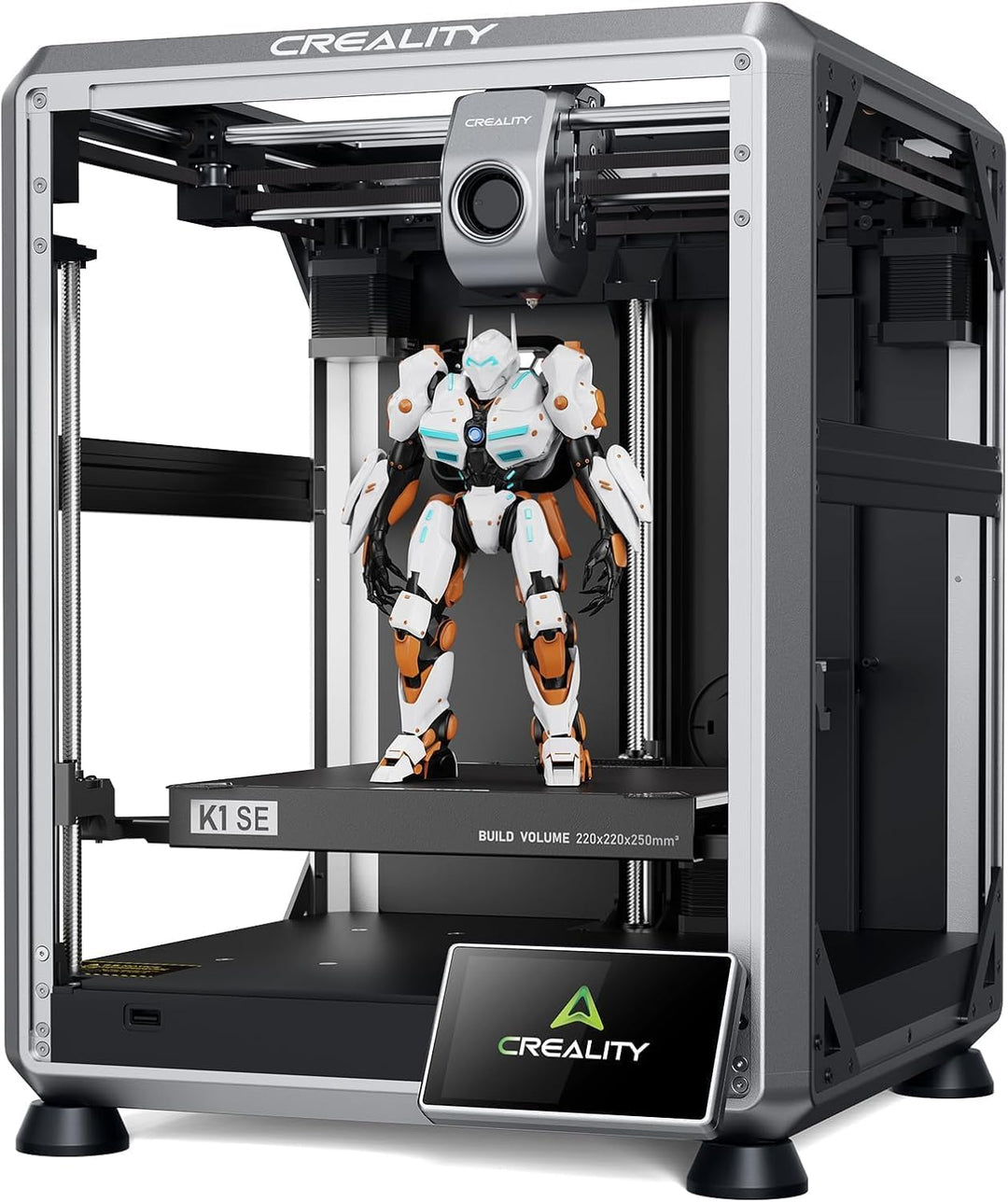 Creality K1 SE 3D-Drucker, 2024 Neuester DIY-Friendly Fast 3D Printer, 600mm/s Max Speed vollständig