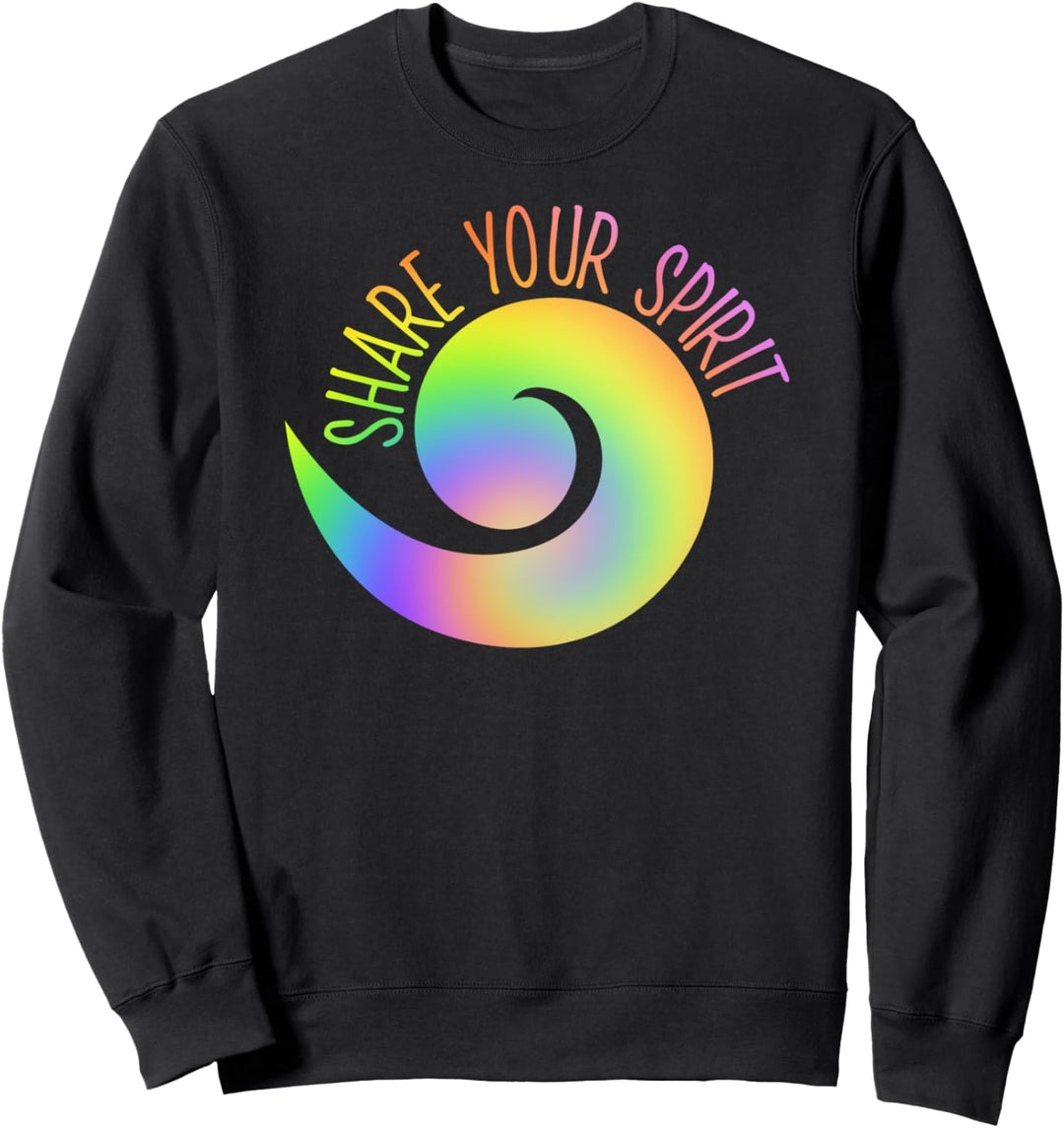 SHARE YOUR SPIRIT - Power Spiral 1 - Fan Fun Sweatshirt