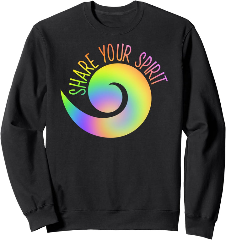 SHARE YOUR SPIRIT - Power Spiral 1 - Fan Fun Sweatshirt