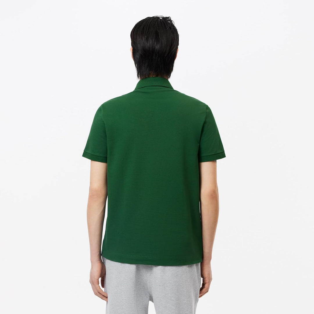 Lacoste Herren Polo-Shirt Kurzarm PH5522, Männer Polo-Hemd,verdeckte Knopfleiste,Regular Fit S Green