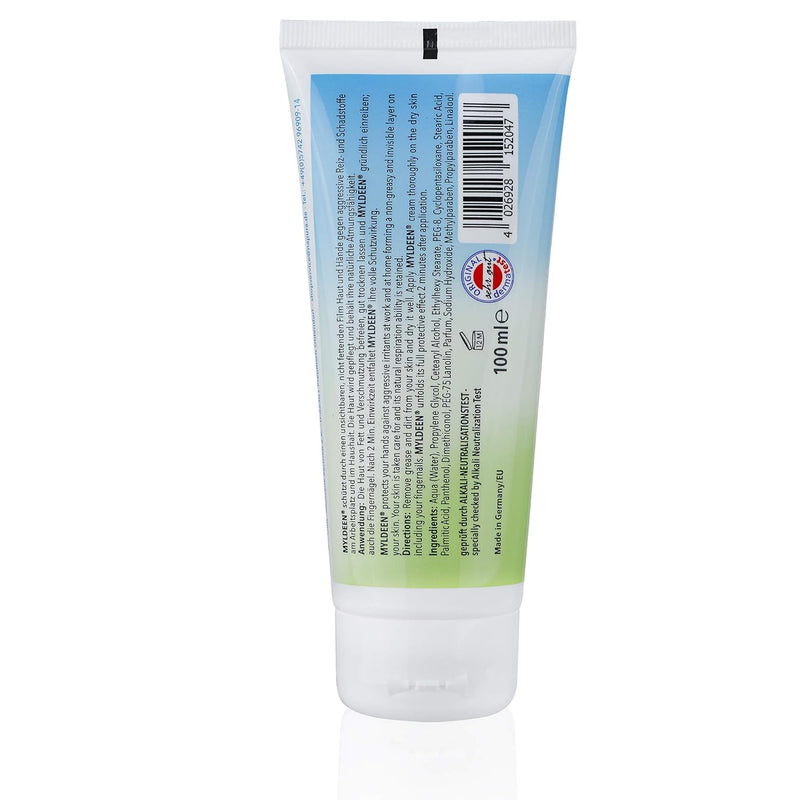 MYLDEEN Hautschutzcreme | Handcreme, Handpflege | Tuben, Tube | Pflege auf der Arbeit, Arbeitsschutz