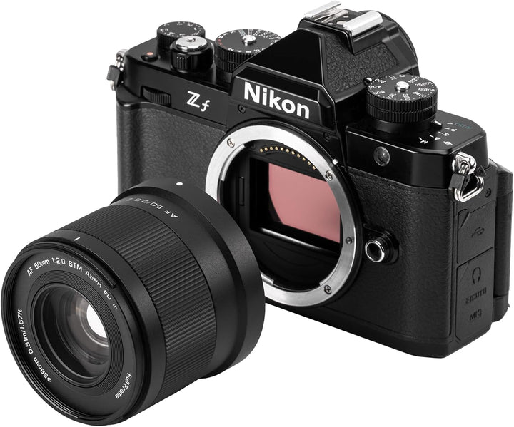 VILTROX 50mm F2 Vollformat Objektiv für Nikon Z, AF 50mm f/2 Z Standard Prime Objektiv mit grosser B