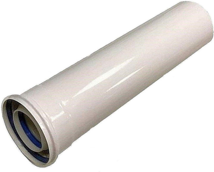 Uzman-Versand, Konzentrische Abgasrohr 1000mm Ø 60/100 mm, Bogen, Winkel, Abgas-Rohr Abgassystem Dop