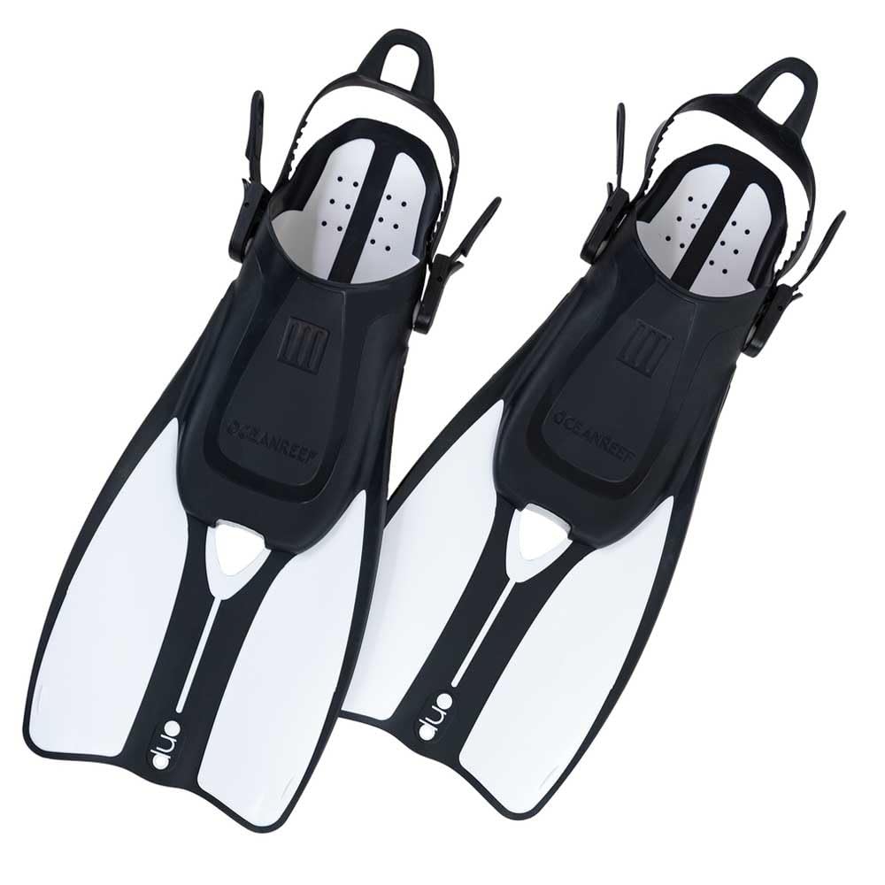 OCEAN REEF - Duo - Reiseflossen - 7 Farben und 2 Grössen S/M Weiss, S/M Weiss