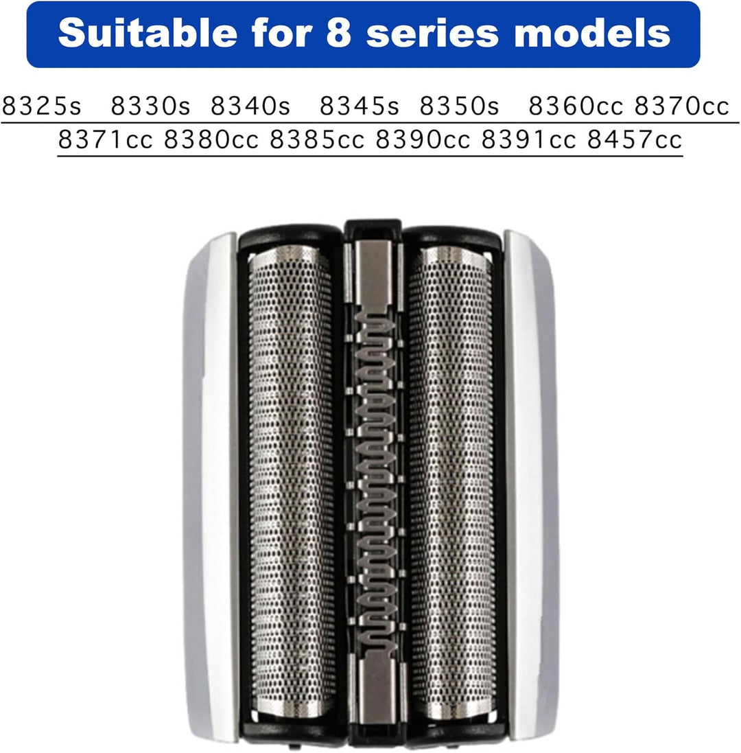 Scherkopf für Braun Series 8, Rasierer Kompatibilität mit Braun S8 83M Ersatzkopf, Zubehör für Herre