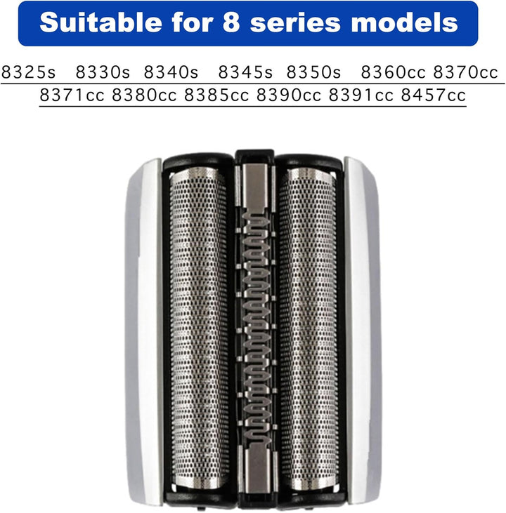 Scherkopf für Braun Series 8, Rasierer Kompatibilität mit Braun S8 83M Ersatzkopf, Zubehör für Herre